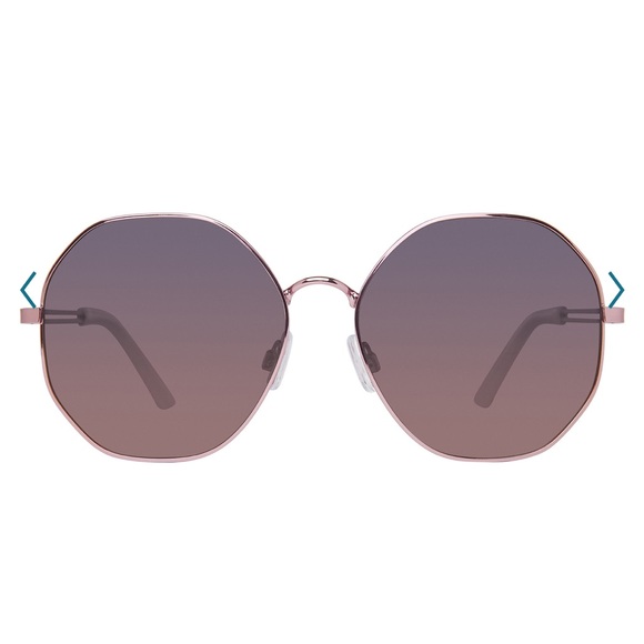 Women’s 59mm night city round polarized sunglasses - Picture 3 of 6